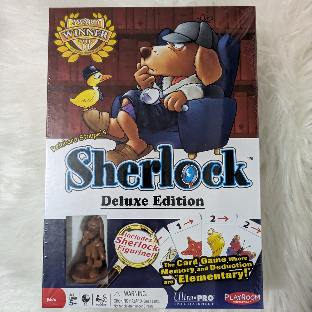 3 for $30 Sherlock Deluxe Edition Reinhard Staupe's Award winning game New